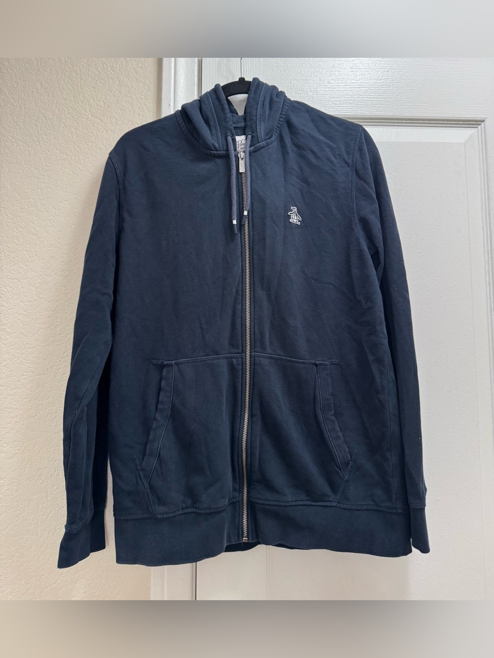 Original Penguin Men’s Navy Full Zip Hoodie